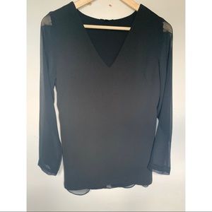 Dynamite black blouse